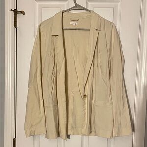 Women's Cream Blazer